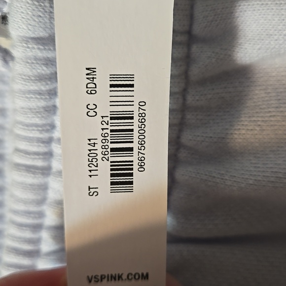 Victoria's Secret PINK Matching Hoodie & Jogger Set Medium NWT - Picture 6 of 6